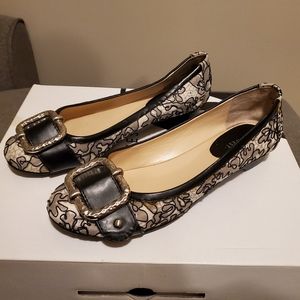 Nine West Womens Flats Shoes Grey